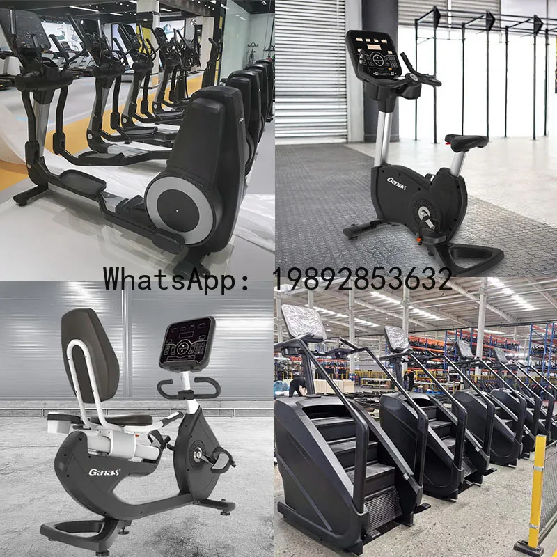 YFY Gym Commercial Aerobic Training Equipment Vertical Elliptical Machine Horizontal Exercise Bike Commercial Stepper