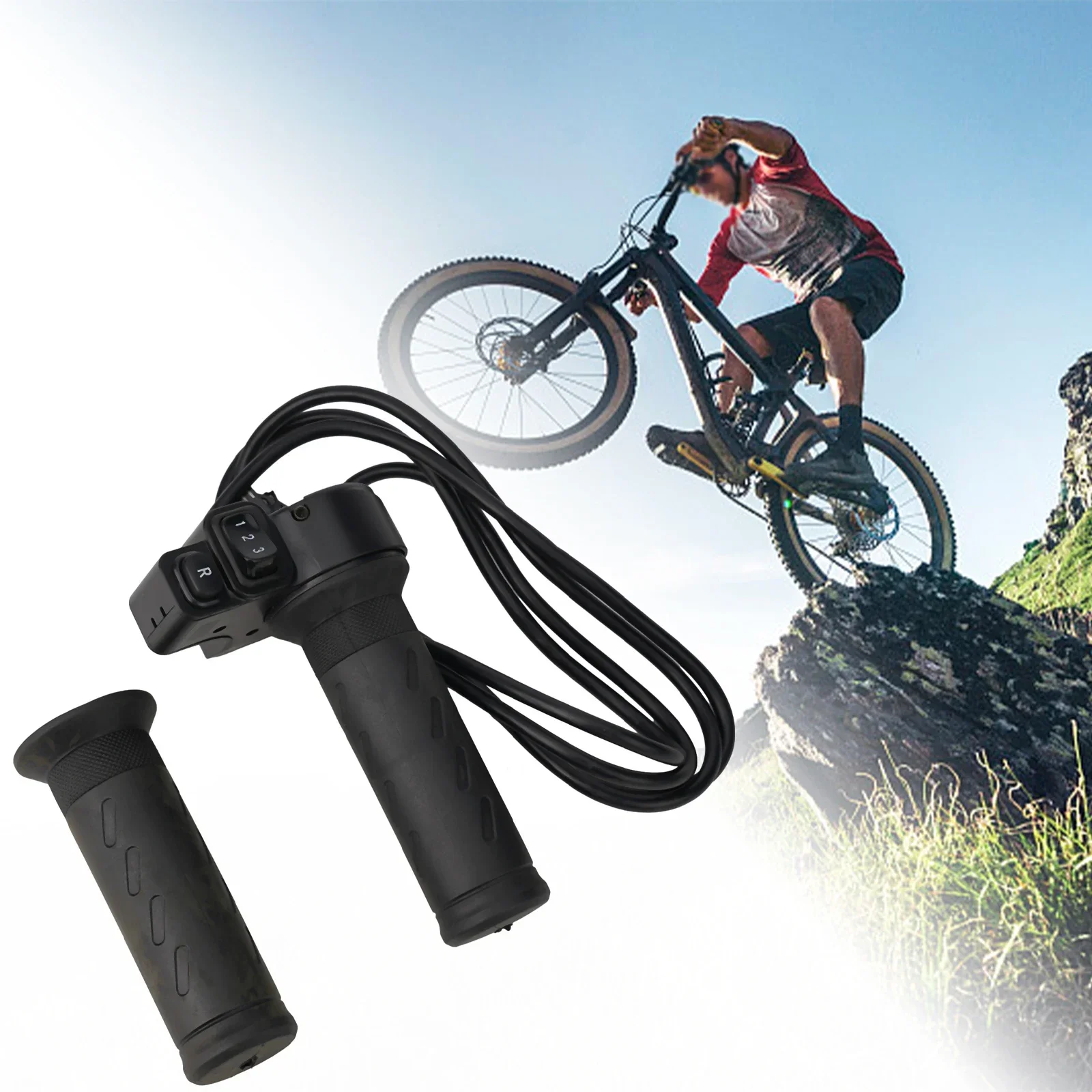 قم بشحن رحلتك باستخدام 3 سرعات eBikeTwist Speed Throttle لدراجة سكوتر كهربائية لضمان التحكم غير المفقود في الدراجة