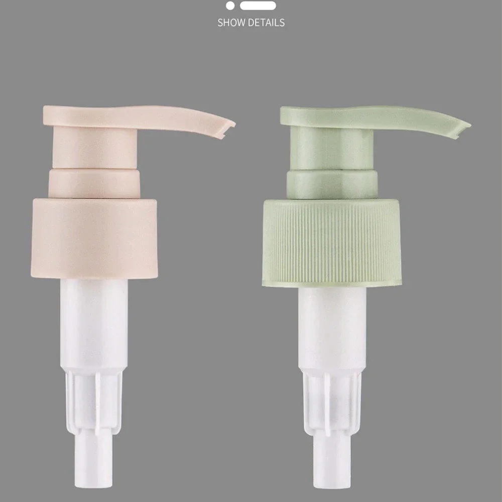 Green Empty Plastic Pump Lotion Shampoo Bottle Cosmetic Container Acrylic Pump Head 200ml 300ml 500ml Refillable Bottles