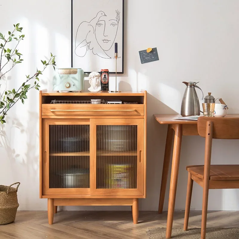 

Solid Wood Italian Living Room Cabinet Multifunctional Modern Display Drawers Tv Cabinet Designer Doors Cajoneras Furnitures