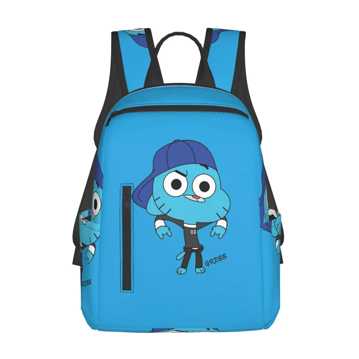 

Gumball Watterson The Amazing World Of Gumball Anime Backpack Daypack Boys Girls BookBag School Bag Shoulder Bags for Men Women