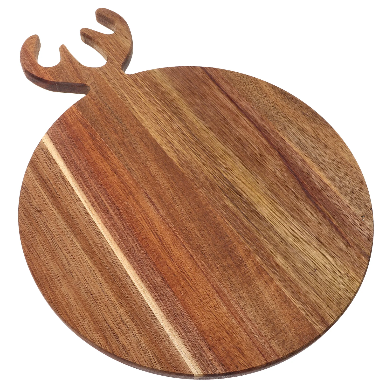

1pc Christmas Wooden Bread Board Food Wooden Bread Plate Serving Plate For Kitchen Home Decoration Photography Prop