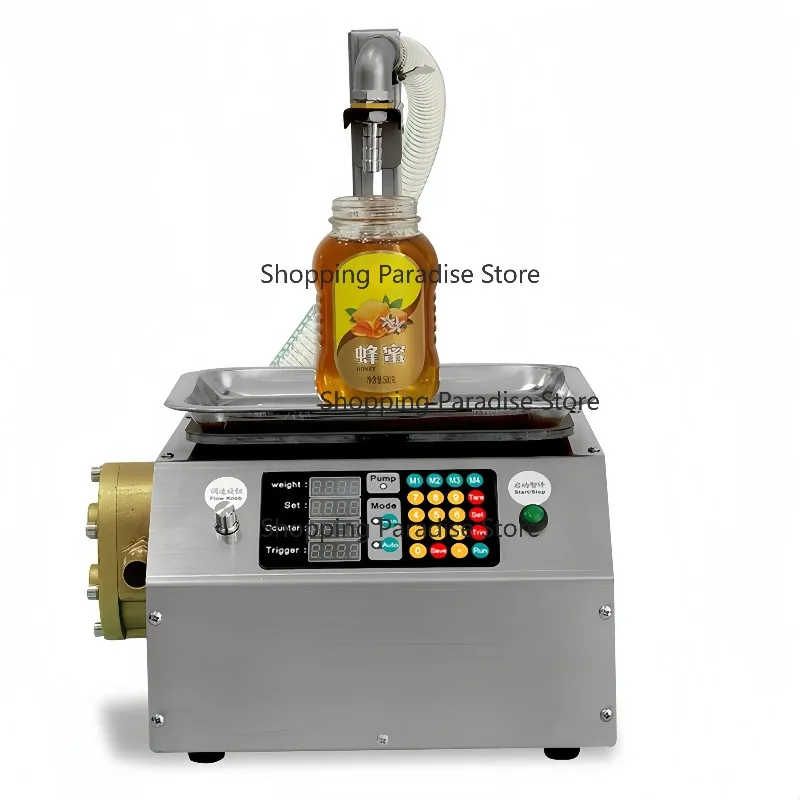 Automatic Weighing Filling Machine Paste Shampoo Cream Ketchup Honey Filling Machine