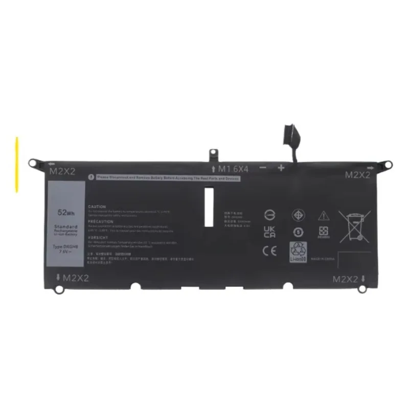 Dxgh8 for dell inspiron 5390 5391 7390 7391 7490 laptop battery 6400mah
