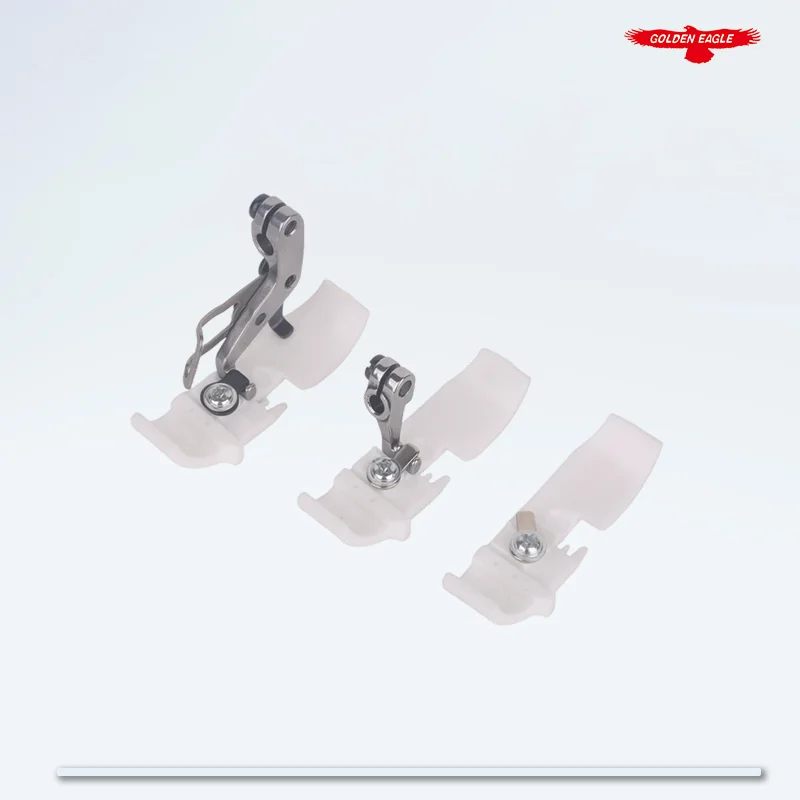 T253E-4 Plastic Presser Foot For Overlock Sewing Machine Parts Accessories Siruba 747(700F) Pegasus M700 Jack 798 Low/High Shank view 6