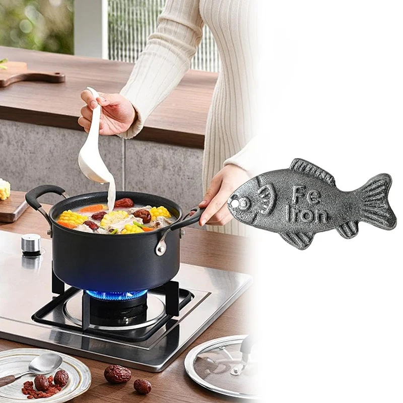 Fish & Bird Iron Cooking Tool – Natural Iron Supplement For Meals, Effective And Sa-fe Cooking Tool, Reduce The Risk Of Deficien