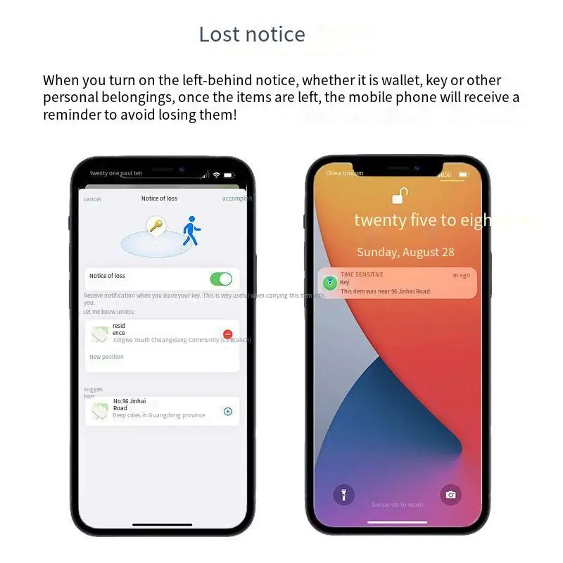 Airtag Trackers Sport Tracking Trova le mie opere con iOS o Android trova hub Chiavi per anziani disponibili Mini ricercatori