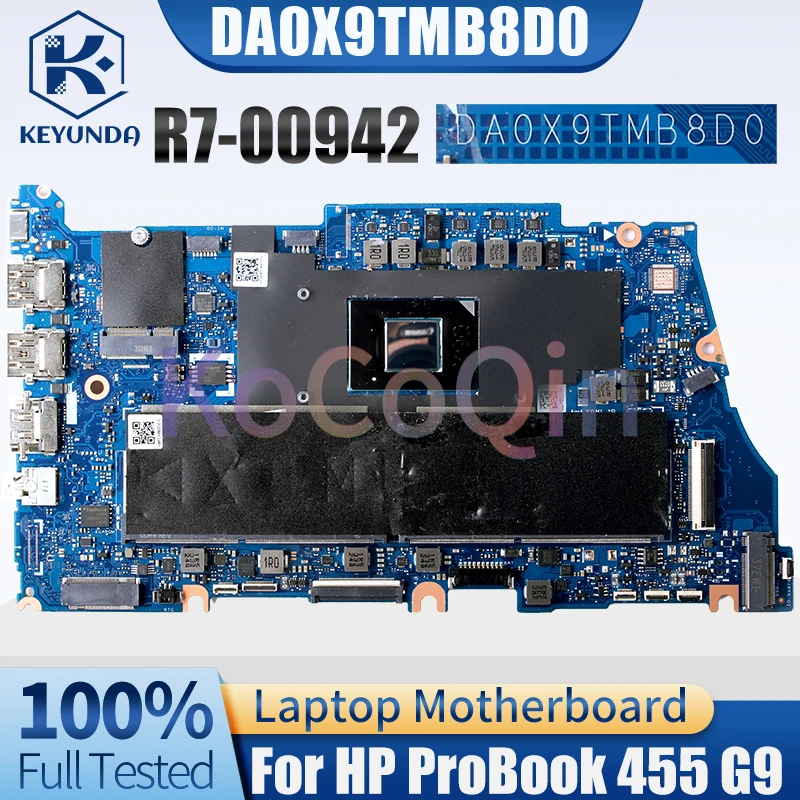 For HP ProBook 455 G9 Notebook Mainboard DA0X9TMB8D0 R7-00942 AMD CPU N41840-601  Laptop Motherboard