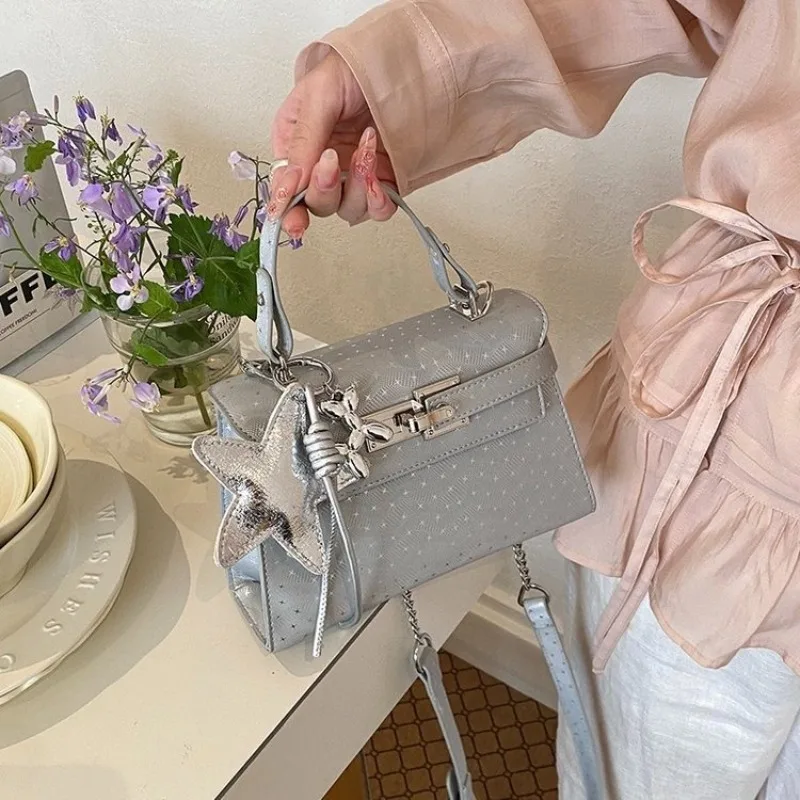 Commuter Diaper Bag High End Minimalist Leather Tote Bag For Business Women Large Capacity Elegant Solid Color