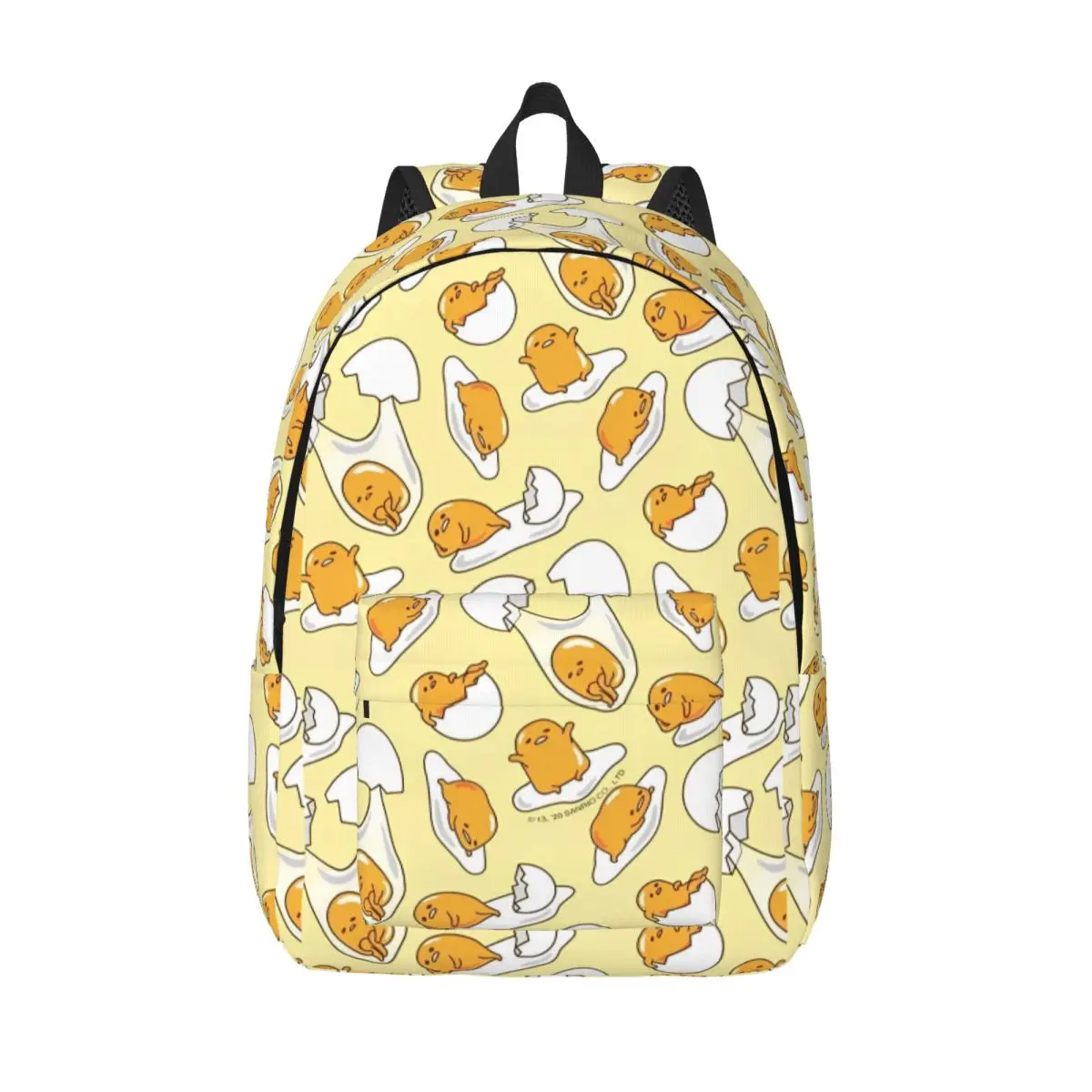 Gudetama per adolescenti Zaino scolastico per studenti Cartone animato Lazy Egg Zaino da viaggio per college medio-alto