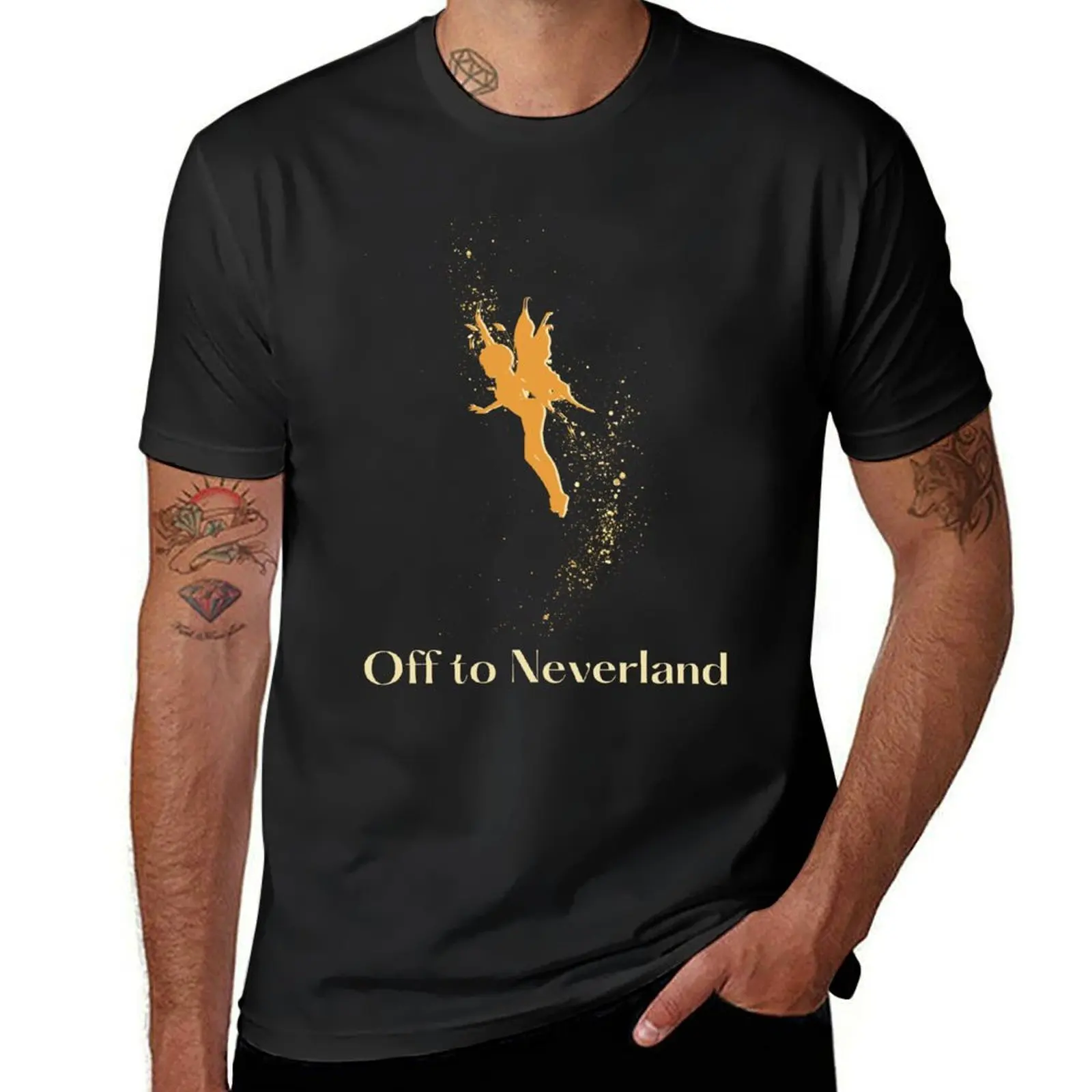 Off To Neverland Journal T-Shirt kawaii clothes customizeds vintage clothes sports fans men t shirt