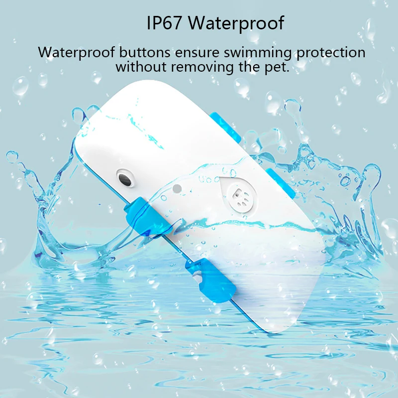 

4G GPS-трекер для домашних животных, IP67, водонепроницаемый портативный GPS-локатор, удаленное отслеживание местоположения и отслеживание в реальном времени для кошек и собак