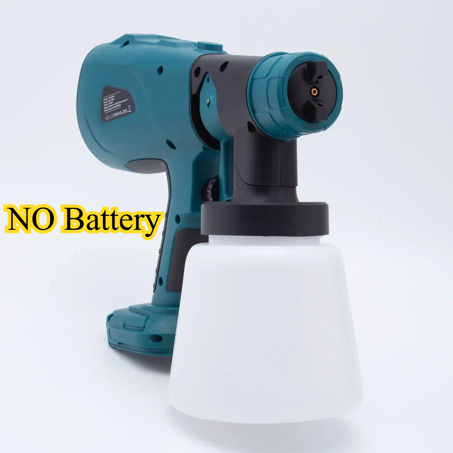 

Cordless Electric Spray Gun For Makita 18V Lithium Battery 800 ML High Power Control Electric Paint Sprayer (NO Battery)