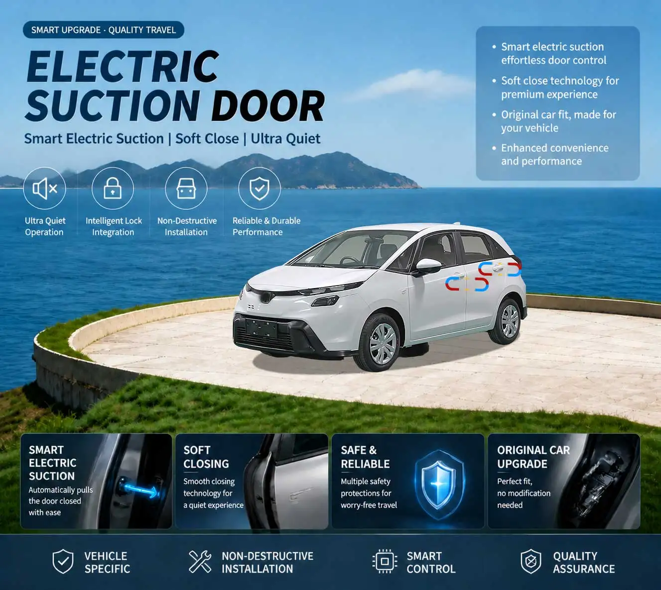 Car Specific Car Modification Auto Suction Soft Close Door Modification Parts & Accessories For Honda Life GR 2020