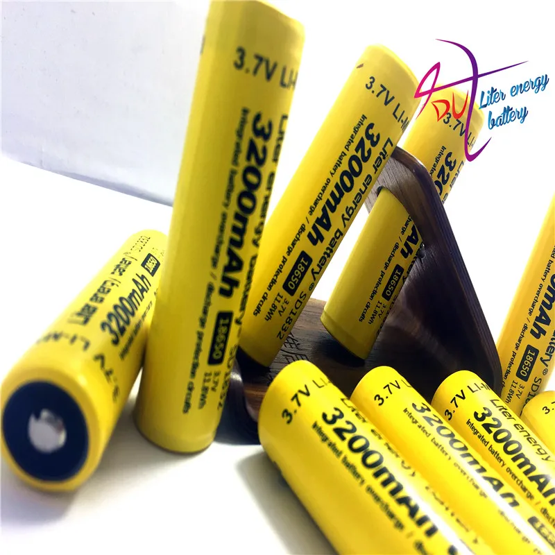 

6 pcs/ Lot VariCore New original 18650 lithium-ion Rechargeable battery 3200 mAh 3.7 V NCR18650B battery