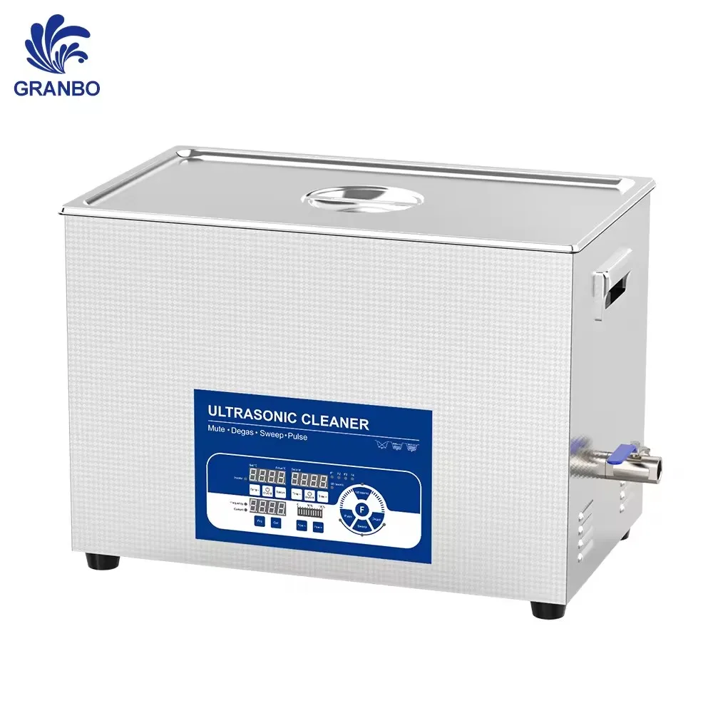 GRANBO 22L оборудование для чистки зубов лабораторные медицинские инструменты детали ультразвукового очистителя с функцией импульсной дегазации отключения звука
