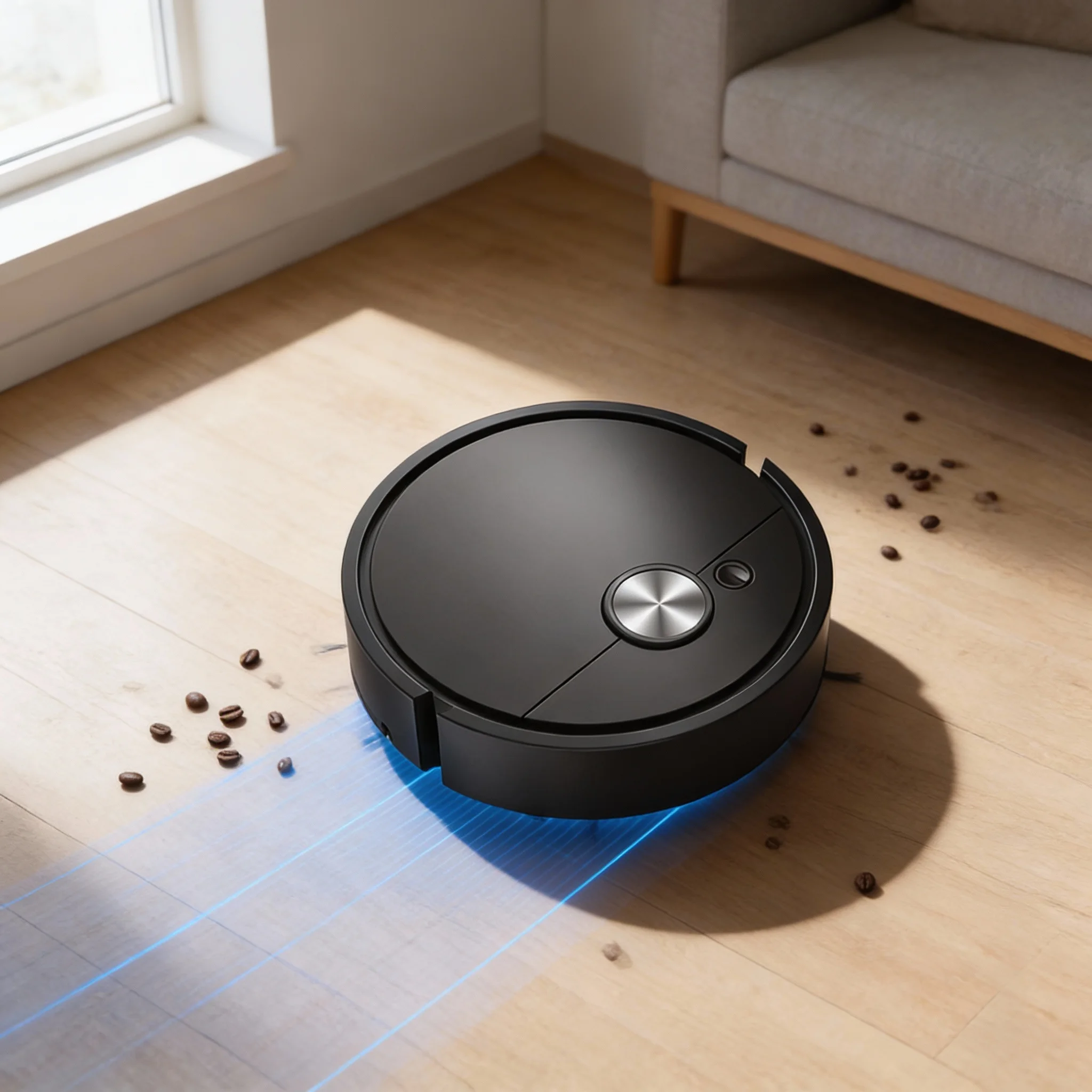 Smart Cleaner Robot Vacuum For Home Cleaning Auto Mode 3-in-1 Cleaning Wet Mopping Edge Cleaning Spot Cleaning