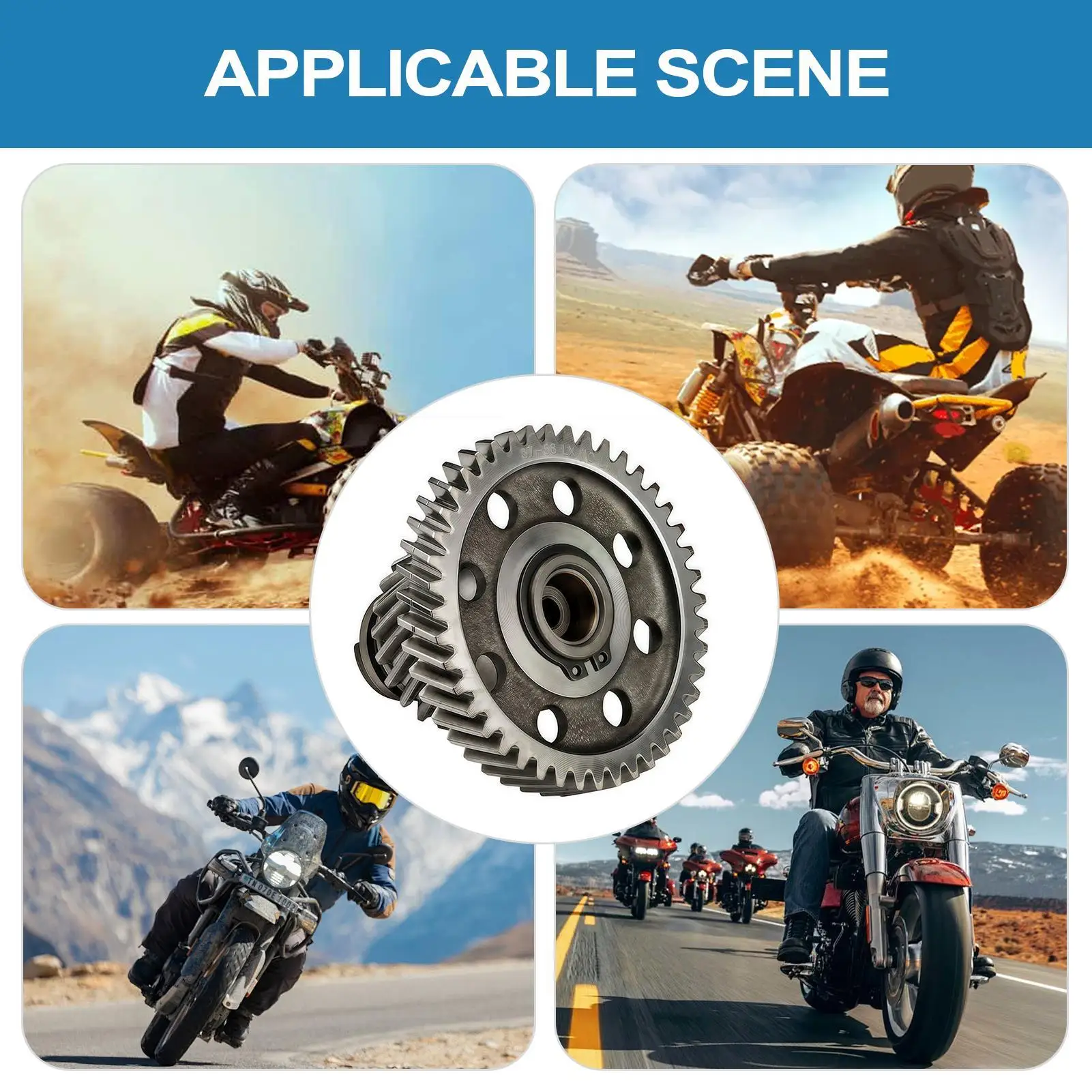 

For Motorcycles Motorcycle Engine Parts Camshaft Gear For Motorcycle Professional Engine Component For Motorbike Garage Outdoors