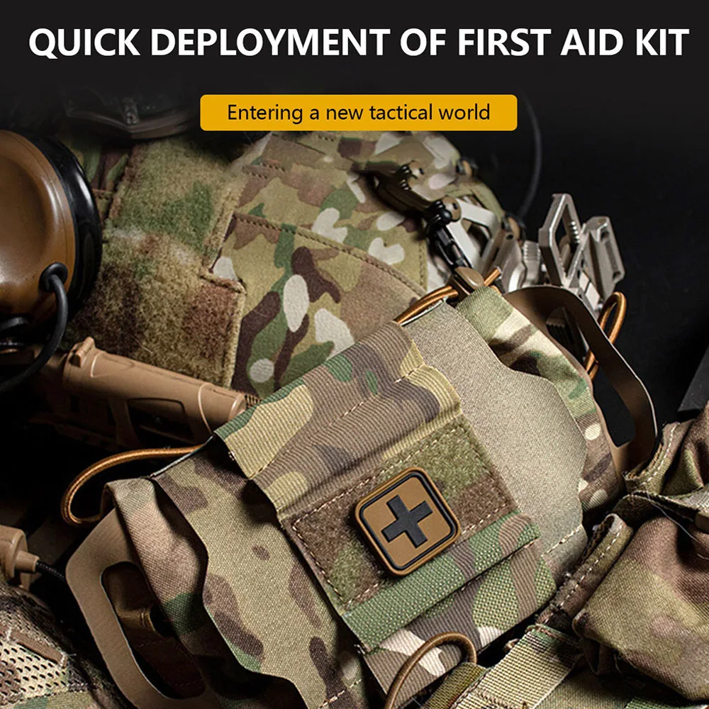 Bolsa IFAK MOLLE – Botiquín táctico de despliegue rápido - imagen 4
