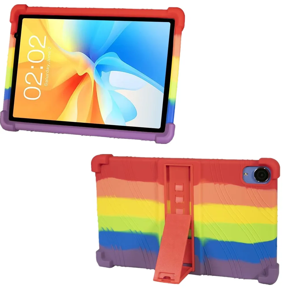 Capa macia para Teclast P25T 10.1 polegada Tablet Cover Kids Silicone à prova de choque para Teclast P25T Tablet Stand Shell protetora