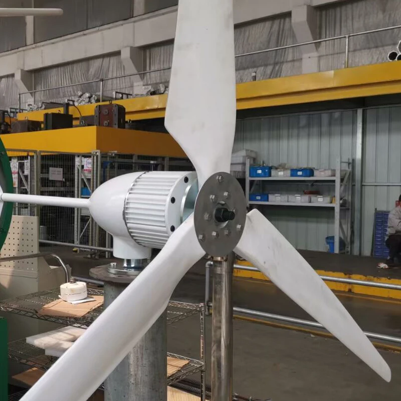 New Arrival 10000W New Energy Horizontal Wind Turbine Generator with MPPT Controller 12v 24v 48v 96v Low Noise Small Windmill