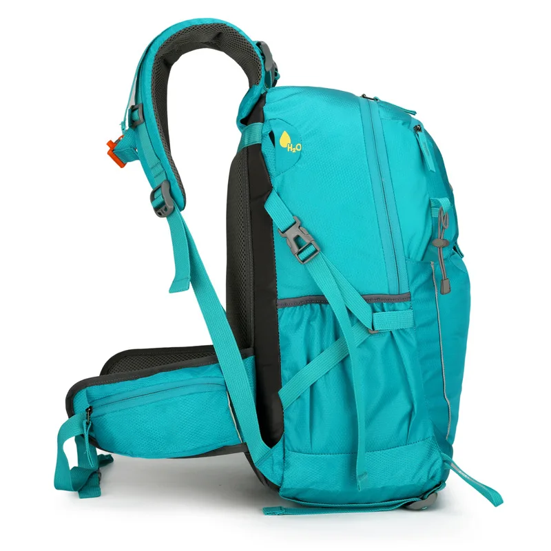 40L ترقية سعة كبيرة الرياضة في الهواء الطلق على ظهره رحلة قصيرة الذهاب التخييم المشي لمسافات طويلة حقيبة