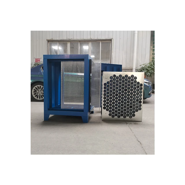 Elektrostatischer Luftreiniger Restaurant Öl Rauch reinigen ESP Küchenbelüftungssystem Elektrostatischer Abschlag