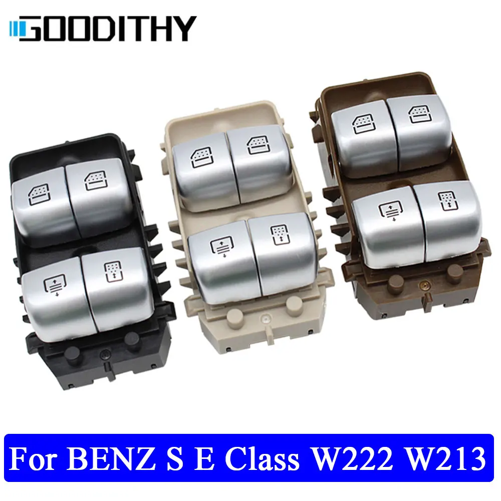 

Car Rear Window Lifter Power Electric Switch Assembly For Mercedes BENZ S E Class W222 W213 S550 S600 S300 S350 E180 E200 E220