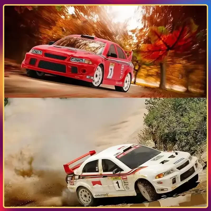 Hnr H9804 Foxhound Brushless Rally Car 1/10 Rc Modelo de Controle Remoto Elétrico Carro Off-Road 2.4ghz 4wd Adulto Crianças Brinquedos