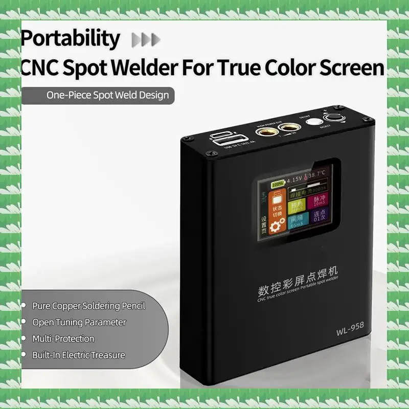 ONCE CNC Spot Welder Mobile Spot Welding Machine Pure Copper Soldering Pen USB 5V/2.4A Output