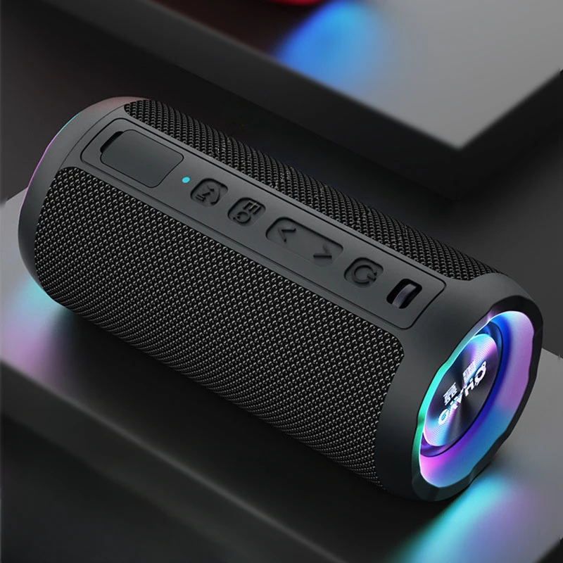 Portable Bluetooth Speaker Outdoor IPX7 Waterproof Subwoofer HiFi Stereo Bass Boost Speaker TWS Connectivity