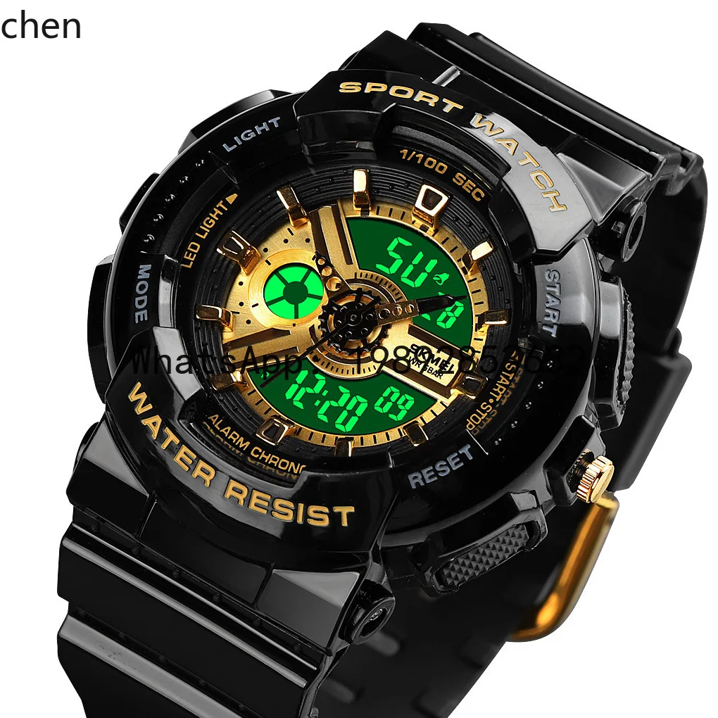 

ZZ Men's Multifunctional Sports Outdoor Electronic Watch, Luminous Waterproof Electronic Watch
