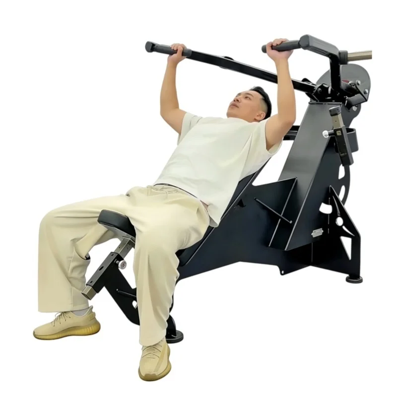 High Quality Gym Equipment Chest Muscle Strength Training Machine Custom Color Steel Materials Incline Chest Press