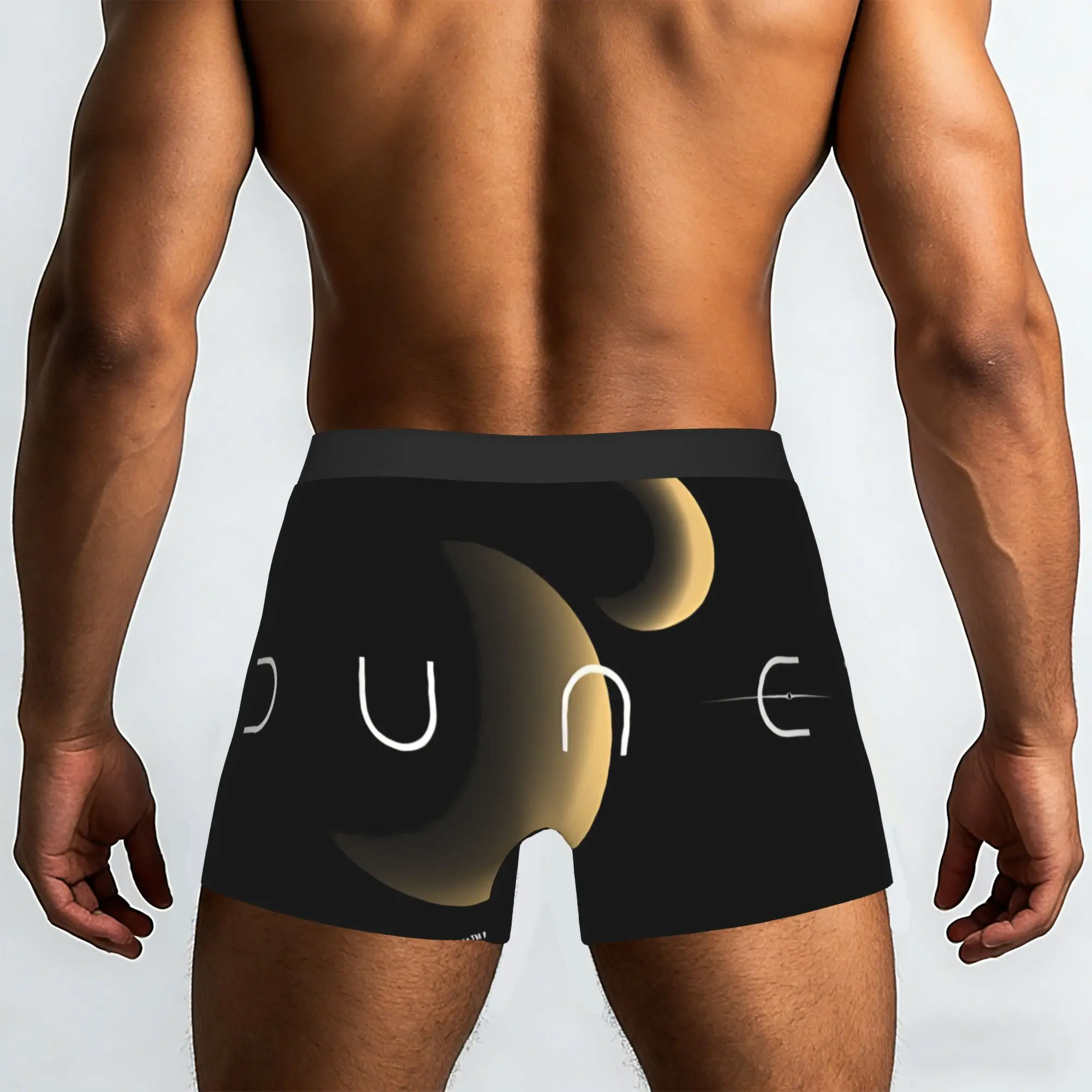 Arrakis Moons  DUNE Underpants Breathbale Panties Male Underwear Comfortable Shorts Boxer Briefs