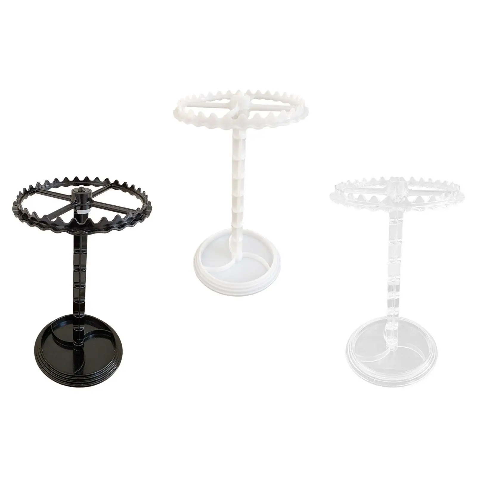 Earring Organizer 360 Degree Rotation Holder for Lipstick Necklace Watch