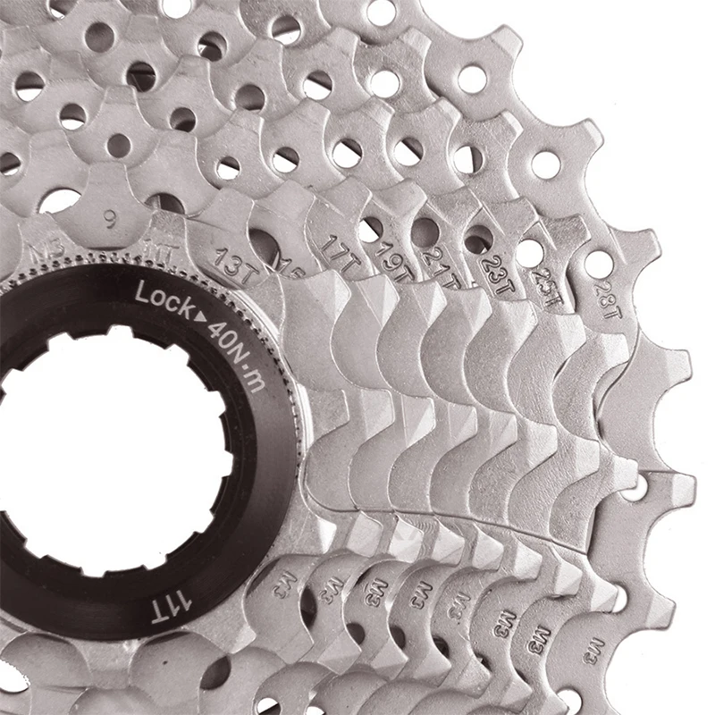 SUNSHINE 9 speed MTB Road bike Freewheel Cassette Flywheel 9S 25/28/32/36/40/42/46/50T for SHIMANO M370 M390 M4000 M590 sram 9v