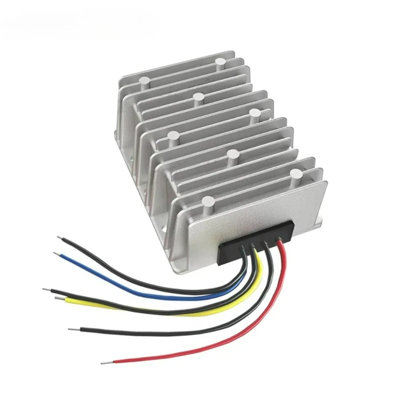 30-120VDC Dual-Output DC-DC Converter 12VDC 20A and 24VDC 15A for AGV and Forklift Systems