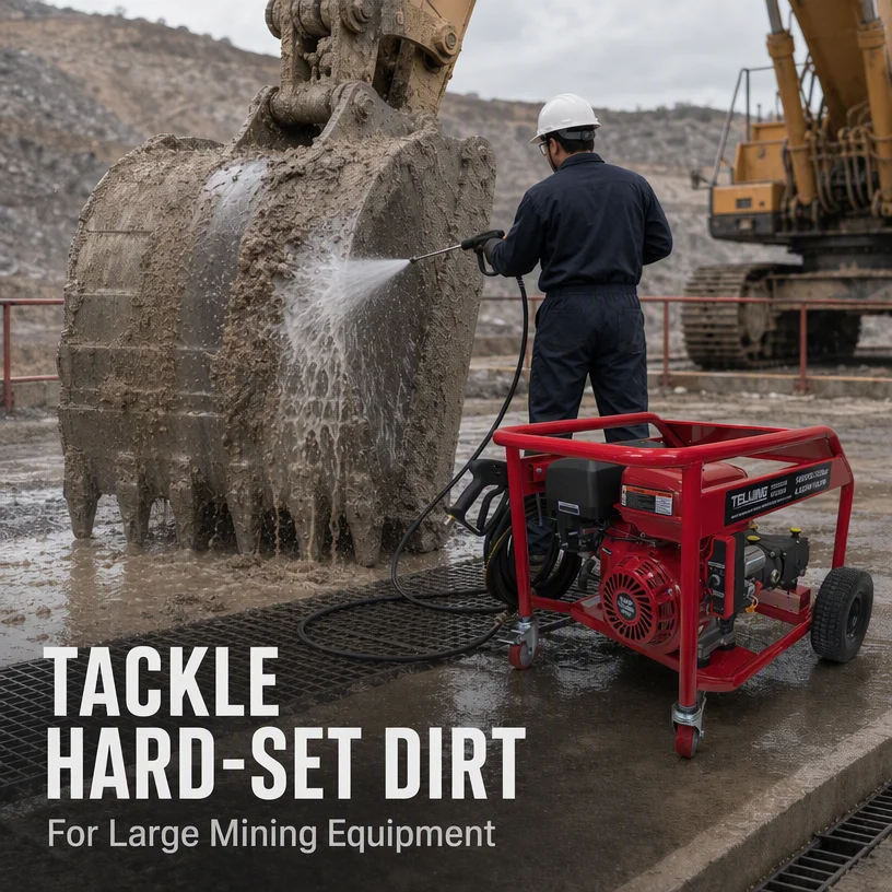 500 bar High Pressure Washer Machine 5000 PSI  Heavy Duty Engine Pressure Washer for Construction Site