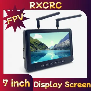 RXCRC FPV 5.8G 56頻道 7吋顯示器 雙天線 解析度1024*600像素 高亮度600cd/㎡ 內建3.7V 3000mAh電池 10 最佳銷售 監控第一人稱視角 - №8