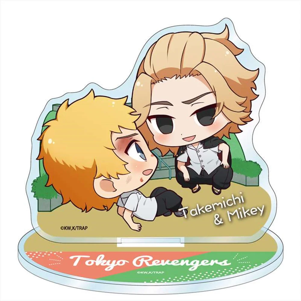 10 سنتيمتر أنيمي طوكيو المنتقمون الاكريليك حامل نموذج الشكل تأثيري لوحة حامل توبر عيد ميلاد المشجعين عيد ميلاد زخارف مكتب لوحة هدية