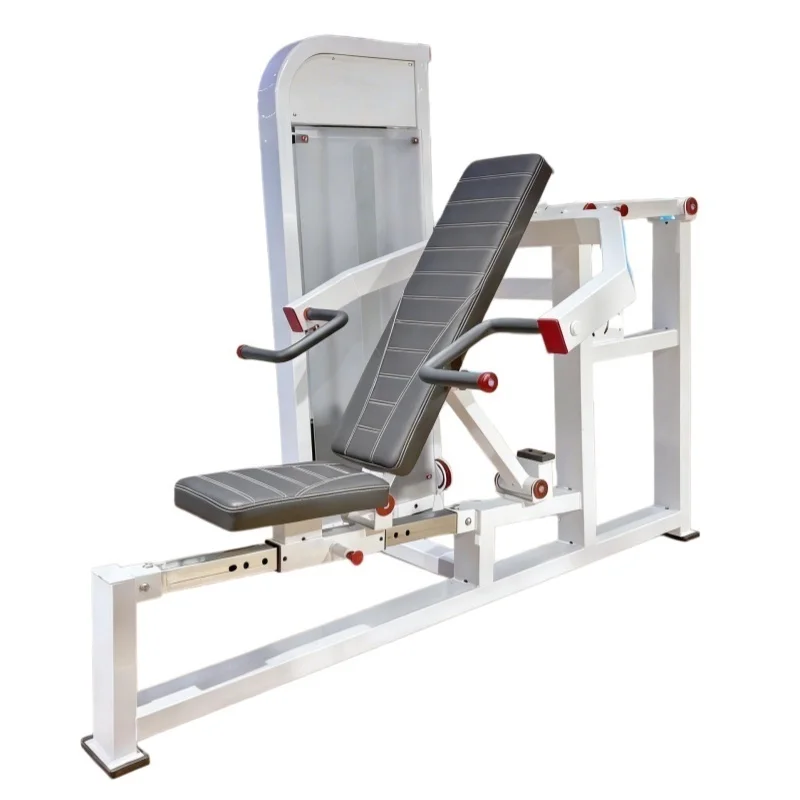 Gym Equipment Adjustable Seated Incline / Flat Chest Shoulder Press Machine Multi-Function Strength Training Shoulder Raise
