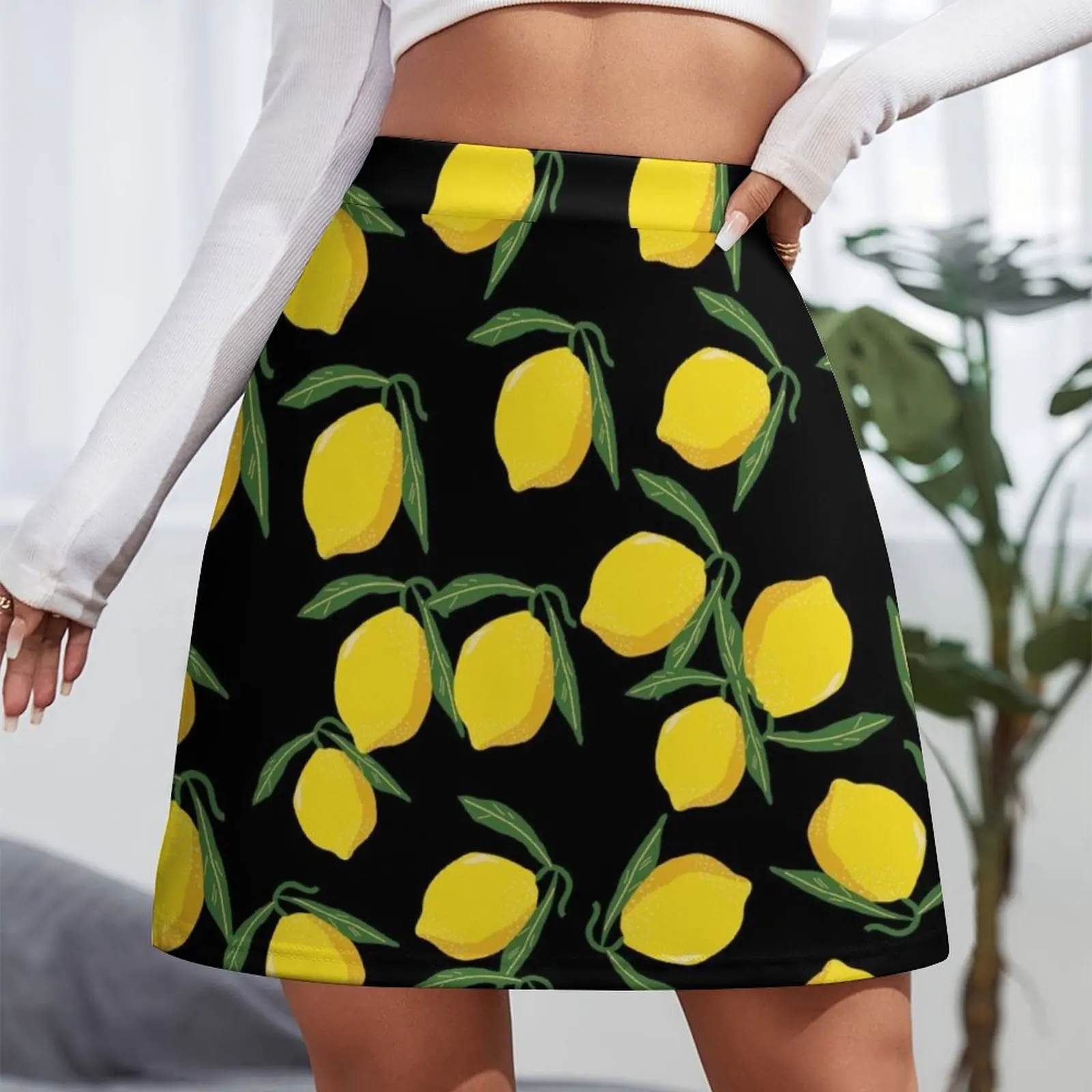 Lemon Delight Mini Skirt skorts for women Miniskirt elegant dresses for women summer dress for women 2024