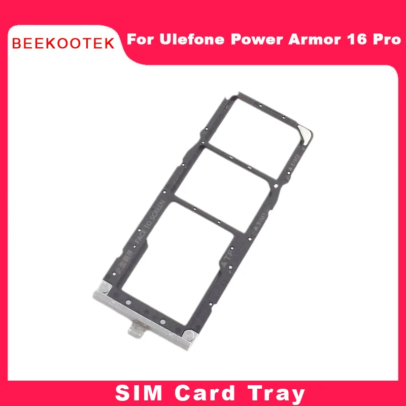 

New Original Ulefone Power Armor 16 Pro SIM Card Tray Holder Slot SIM Card Holder Adapter For Ulefone Power Armor 16 Pro Phone