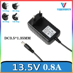 13.5V 0.8A Laptop Power Adapter 13.5V 800MA DC Regulated Power Cord 3.5 * 1.35MM