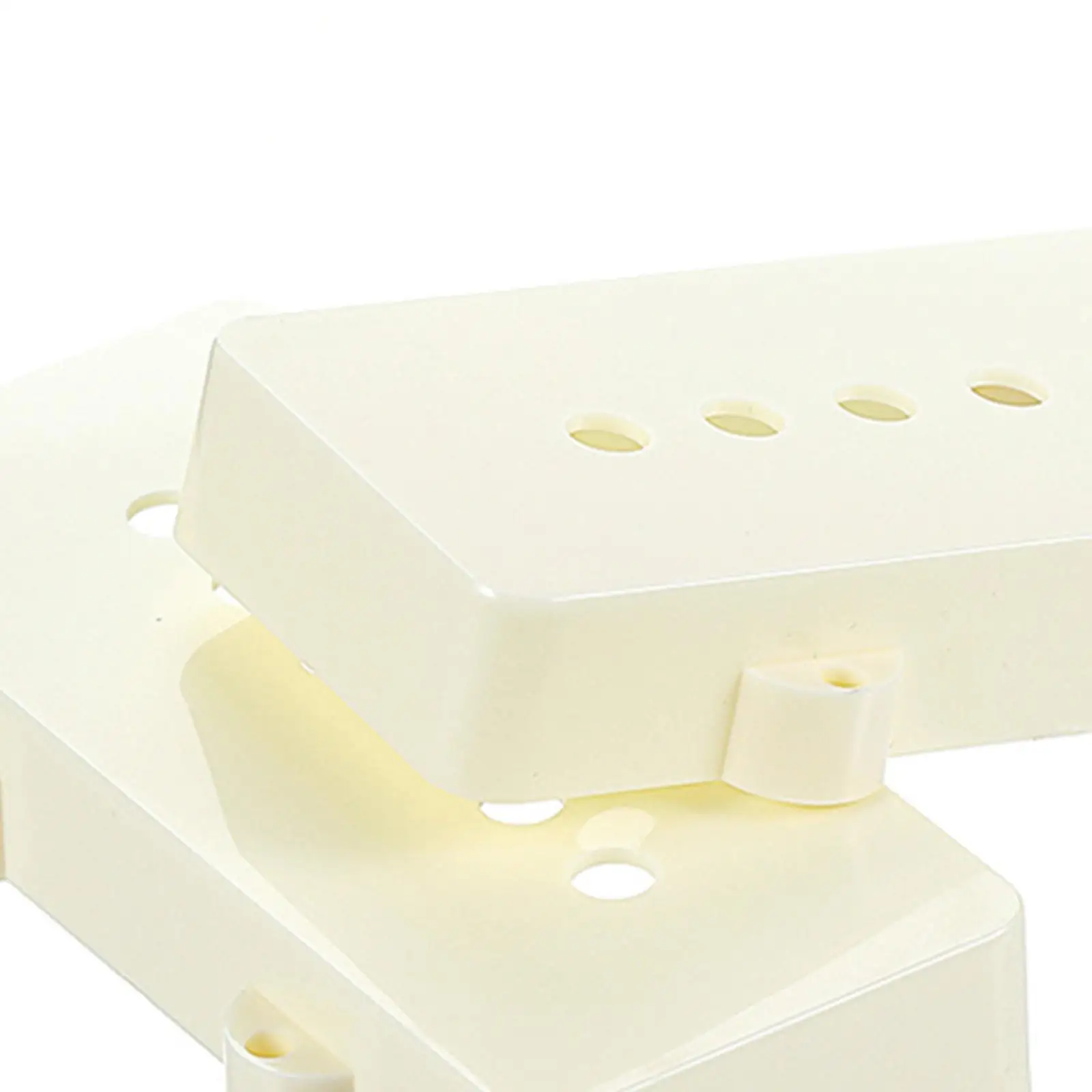 2 Pieces Guitar Pickup Covers Decorative Musical Instrument Accessory Guitar Parts for Show Live Performance Studio Practice