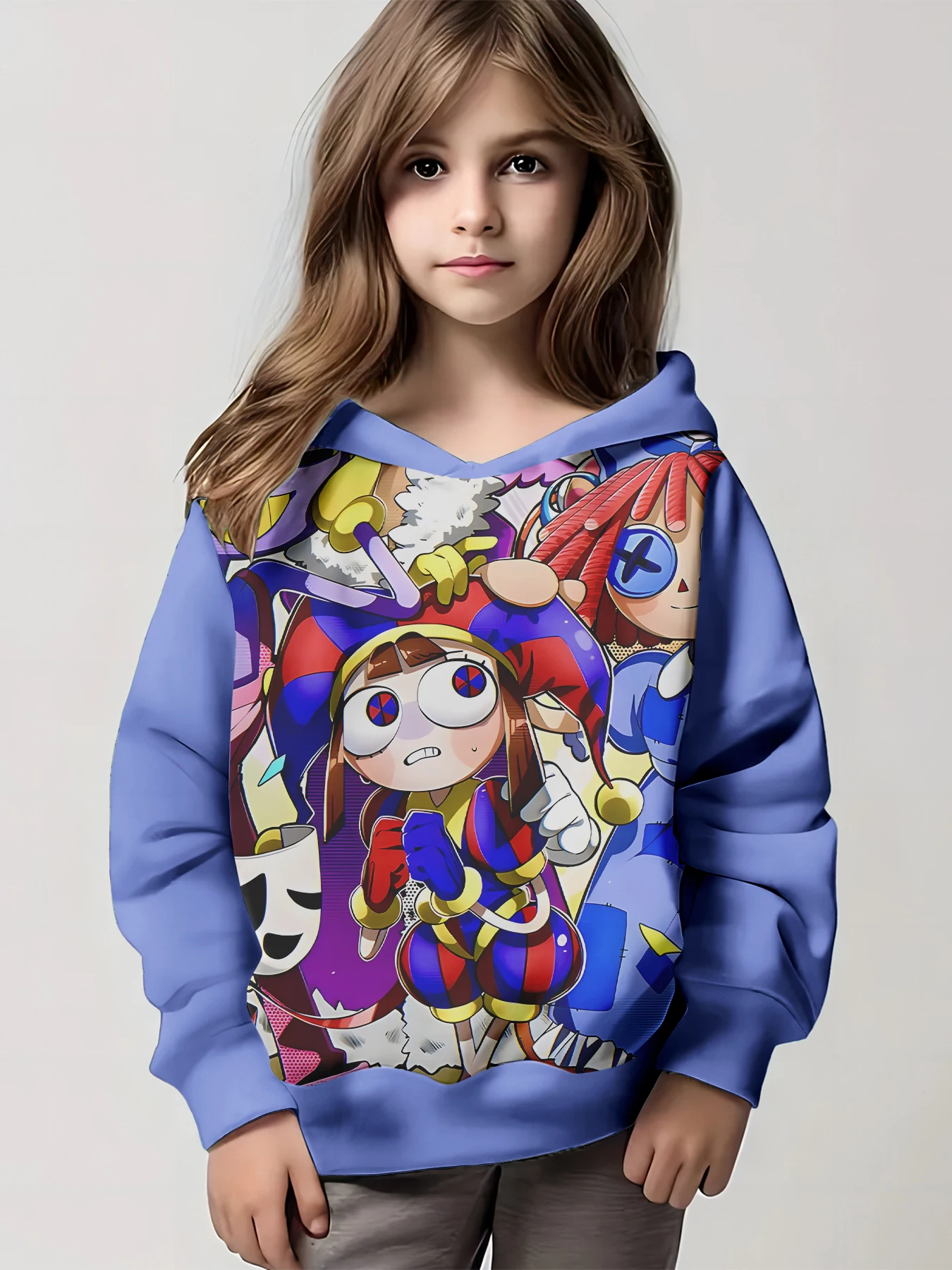 3D Print All The Amazing Digital Circus Seasons Children Casual Sweatshirt Cool Pullover Tops Unisex Clothes Boy Girl Hoodies