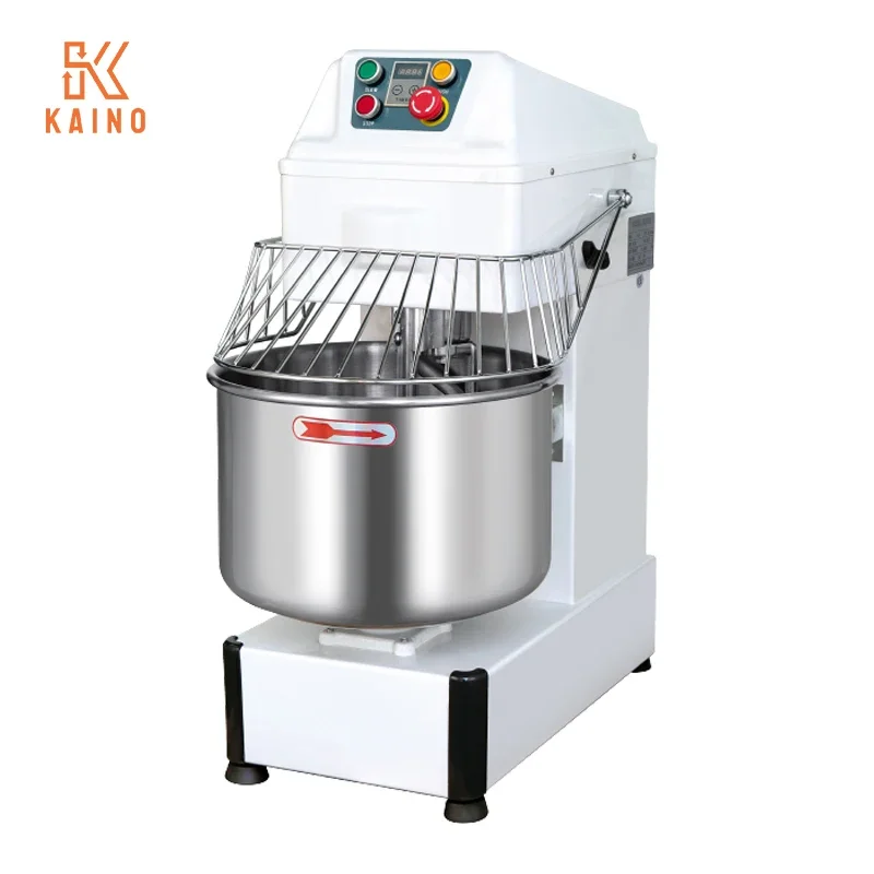 Commercial 8kg 12kg 16kg 20kg 25kg 33kg 20L - 80L Bread Flour Kneading Machine Spiral Dough Mixer for Bakery Machine