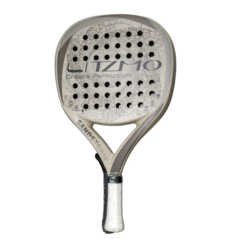 

LITZMO SANDSTORM Shockproof Carbon Fiber Tennis Racquet Light-Weight Fast Control Intermediate Players