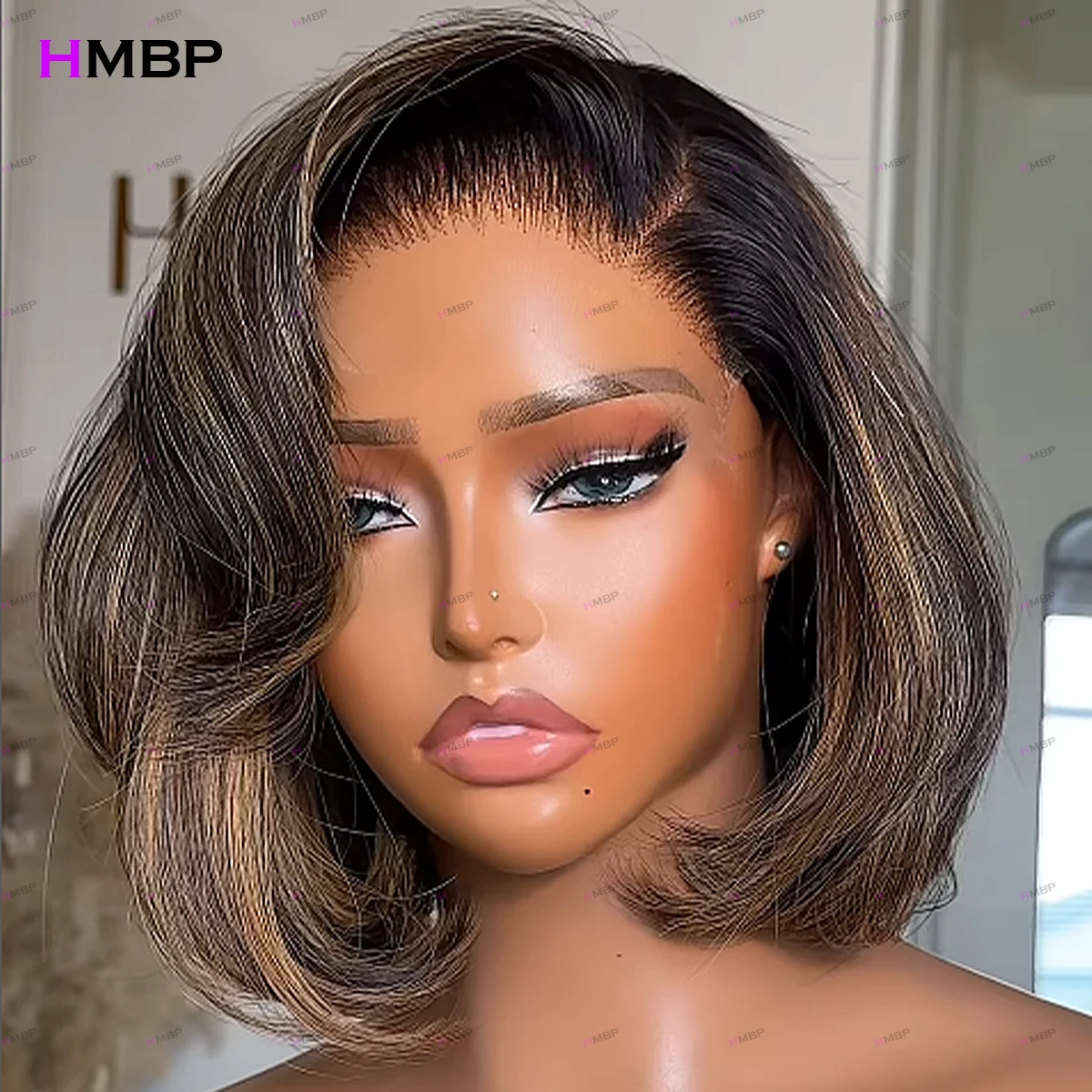 Highlight Color Super Double D – Glueless Wear And Go Human Hair Wig recenzja i cena