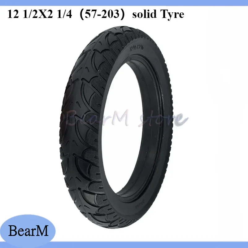 12.5inch 12 1/2X2 1/4 solid tire for Electric Vehicle Scooter non- inflatable explosion-proof